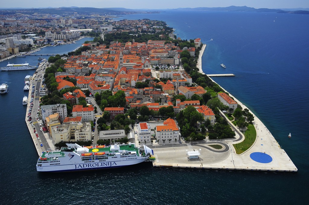 Zadar: Wo das Meer orgelt und ein Gruß an die Sonne geht Foto: Ivo Pervan